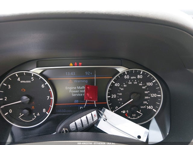 1N4BL4CV8RN398871 Nissan Altima Sr Fwd