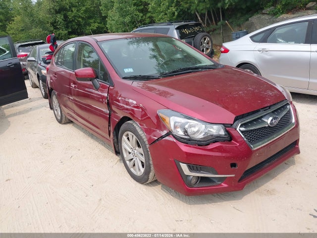 45623822 :رقم المزاد ، JF1GPAC67F8292505 vin ، 2015 Subaru Impreza 2.0i Premium مزاد بيع