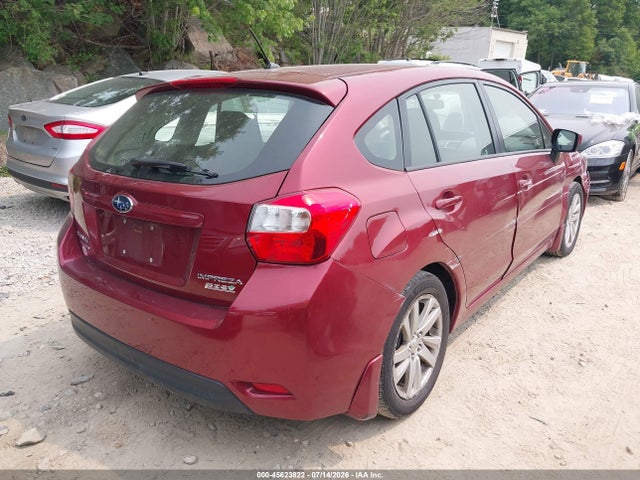 45623822 :رقم المزاد ، JF1GPAC67F8292505 vin ، 2015 Subaru Impreza 2.0i Premium مزاد بيع