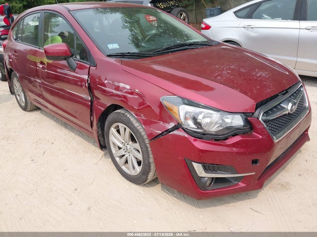45623822 :رقم المزاد ، JF1GPAC67F8292505 vin ، 2015 Subaru Impreza 2.0i Premium مزاد بيع