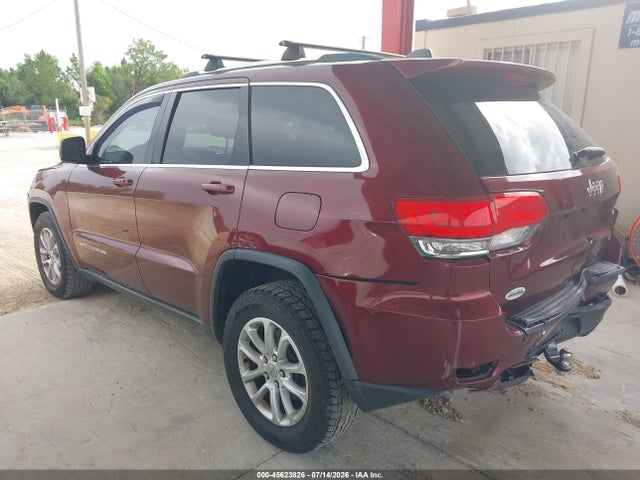 2016 Jeep Grand Cherokee Laredo მანქანა იყიდება აუქციონზე, vin: 1C4RJEAGXGC368739, აუქციონის ნომერი: 45623826