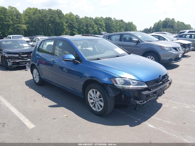 2018 Volkswagen Golf Tsi S/tsi Se მანქანა იყიდება აუქციონზე, vin: 3VWG17AU5JM281293, აუქციონის ნომერი: 45623827