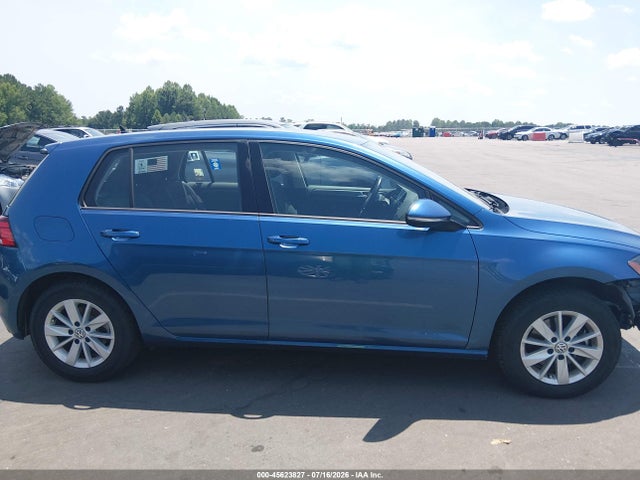 2018 Volkswagen Golf Tsi S/tsi Se მანქანა იყიდება აუქციონზე, vin: 3VWG17AU5JM281293, აუქციონის ნომერი: 45623827