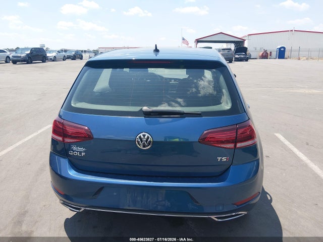 2018 Volkswagen Golf Tsi S/tsi Se მანქანა იყიდება აუქციონზე, vin: 3VWG17AU5JM281293, აუქციონის ნომერი: 45623827
