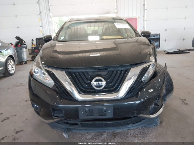2016 Nissan Murano Platinum/s/sl/sv მანქანა იყიდება აუქციონზე, vin: 5N1AZ2MH6GN137393, აუქციონის ნომერი: 45623959
