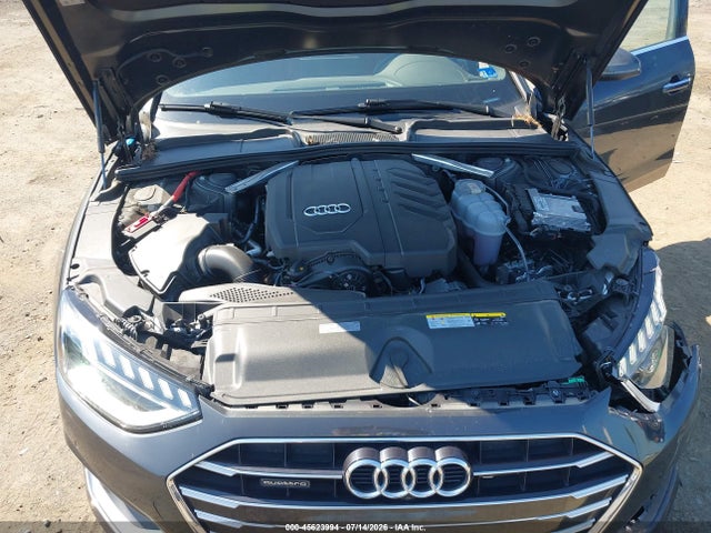 Продажа на аукционе авто 2023 Audi A4 Premium Plus 40 Tfsi Quattro S Tronic, vin: WAUBBAF43PN012544, номер лота: 45623994