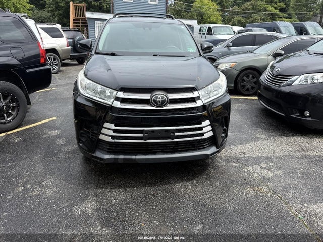 Aukcja sprzedaży 2018 Toyota Highlander Le, vin: 5TDBZRFH1JS883847, numer aukcji: 45624016