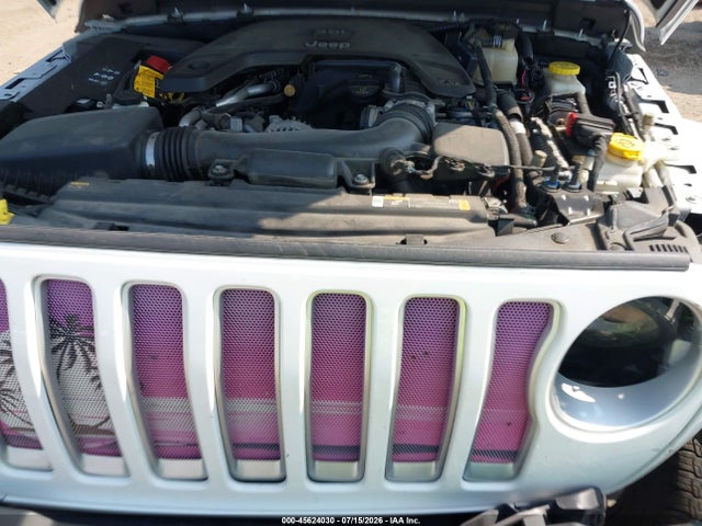 Auction sale of the 2021 Jeep Wrangler Unlimited Sahara 4x4, vin: 1C4HJXEG0MW784679, lot number: 45624030