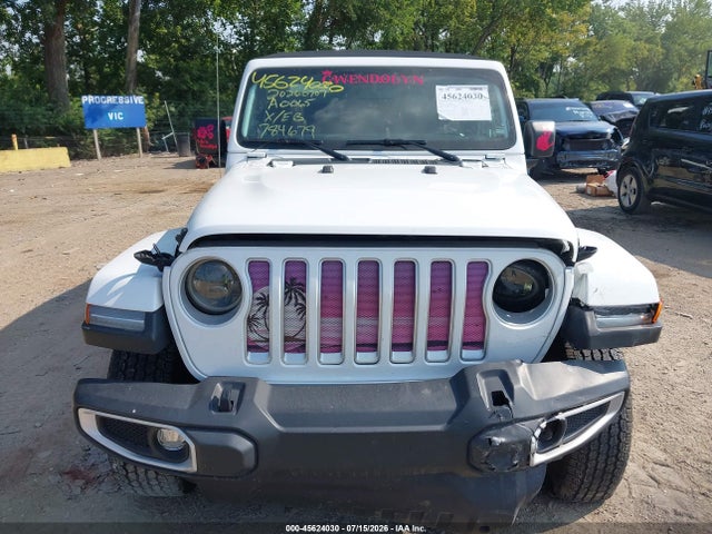 Auction sale of the 2021 Jeep Wrangler Unlimited Sahara 4x4, vin: 1C4HJXEG0MW784679, lot number: 45624030