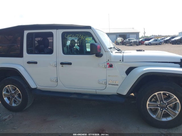 Auction sale of the 2021 Jeep Wrangler Unlimited Sahara 4x4, vin: 1C4HJXEG0MW784679, lot number: 45624030