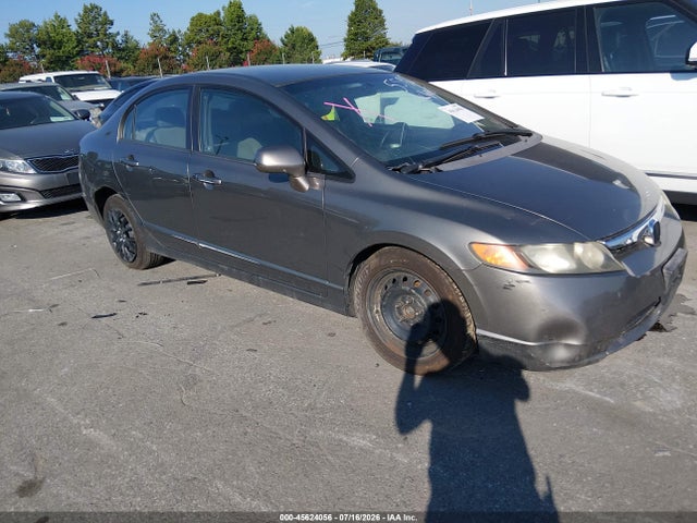 45624056 :رقم المزاد ، 2HGFA16587H305592 vin ، 2007 Honda Civic Lx مزاد بيع