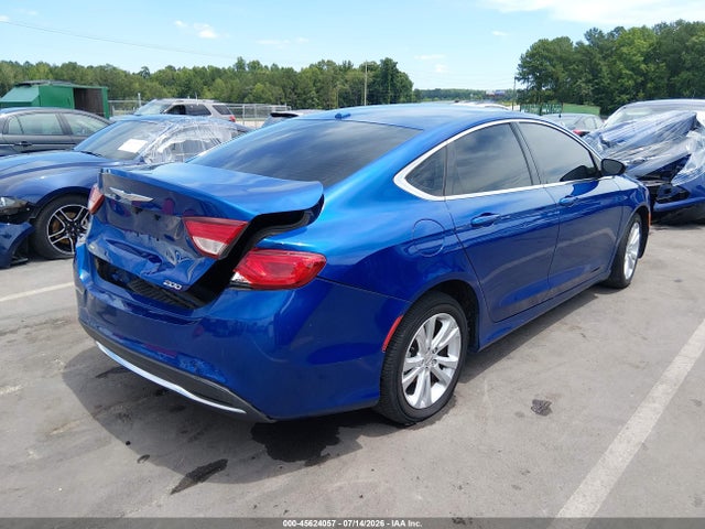 45624057 :رقم المزاد ، 1C3CCCAB9FN722816 vin ، 2015 Chrysler 200 Limited مزاد بيع