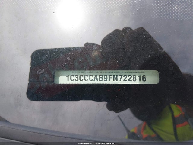 45624057 :رقم المزاد ، 1C3CCCAB9FN722816 vin ، 2015 Chrysler 200 Limited مزاد بيع
