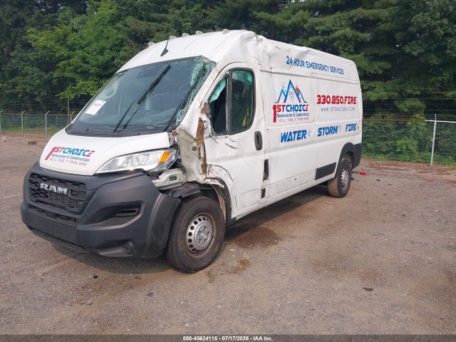 3C6LRVDG3SE557588 RAM Promaster 2500 Tradesman High Roof 159 Wb W/pass Seat