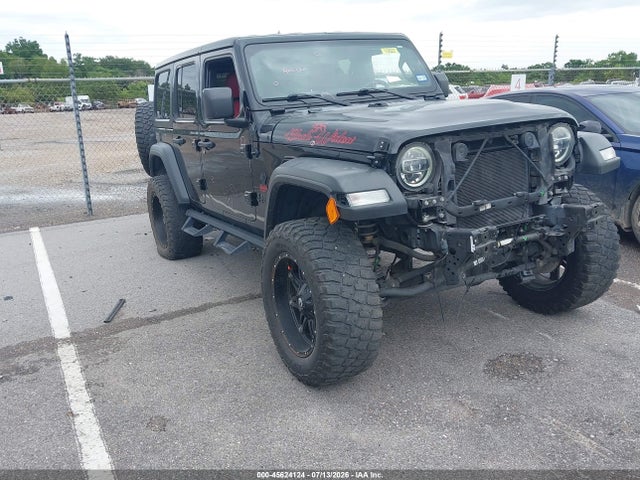 Продажа на аукционе авто 2020 Jeep Wrangler Unlimited Sport Altitude 4x4, vin: 1C4HJXDG3LW107111, номер лота: 45624124