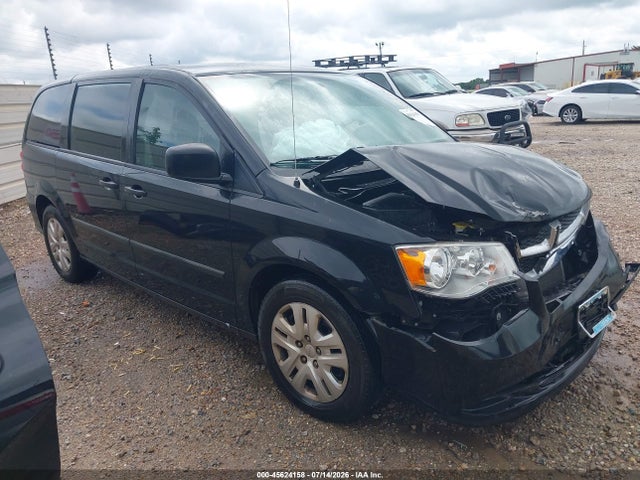 45624158 :رقم المزاد ، 2C4RDGBG3GR130885 vin ، 2016 Dodge Grand Caravan American Value Pkg مزاد بيع