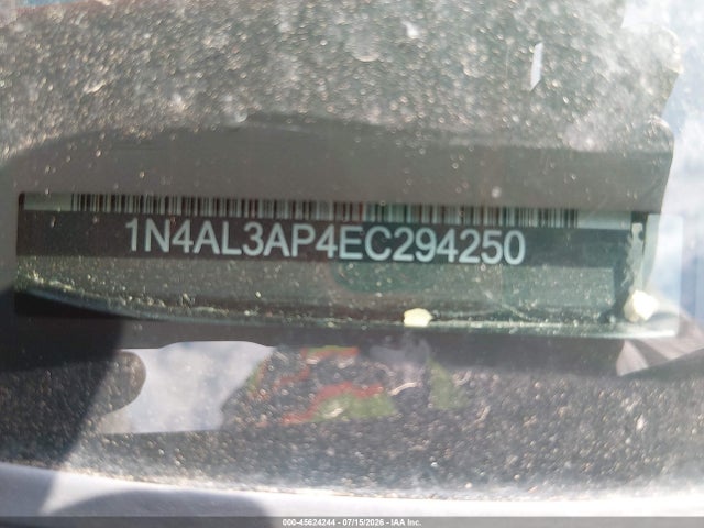 Nissan Altima 2.5 S 2014 1N4AL3AP4EC294250 Image 9