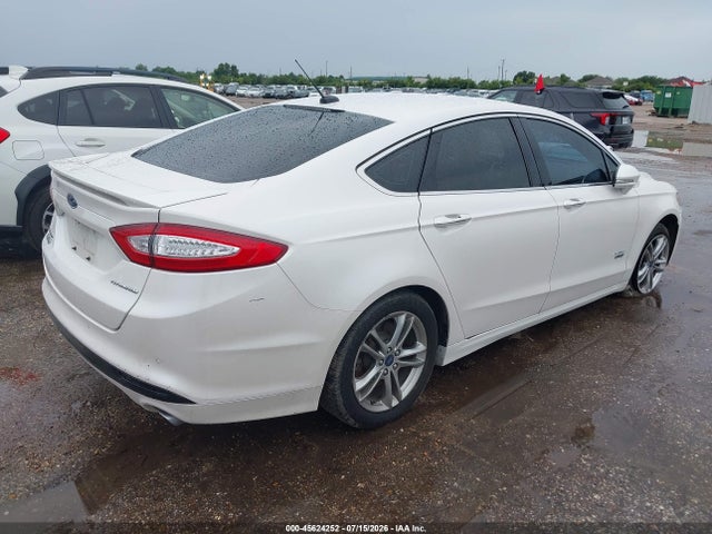 Aukcja sprzedaży 2016 Ford Fusion Energi Titanium, vin: 3FA6P0SU6GR366700, numer aukcji: 45624252
