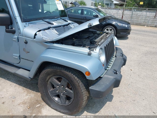 2012 Jeep Wrangler Sahara მანქანა იყიდება აუქციონზე, vin: 1C4AJWBG1CL172636, აუქციონის ნომერი: 45624332