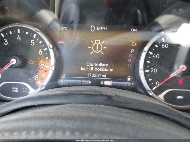 Продаж на аукціоні авто 2016 Jeep Renegade Trailhawk, vin: ZACCJBCT1GPE04652, номер лоту: 45624339