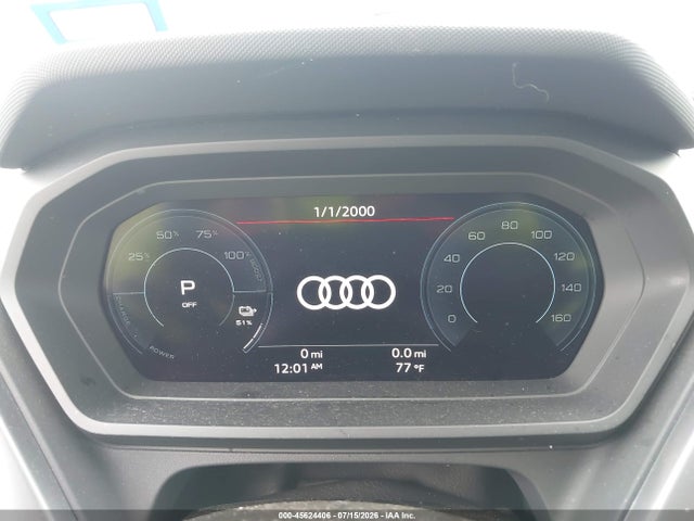 Aukcja sprzedaży 2022 Audi Q4 E-tron Premium 50 Quattro, vin: WA1G2BFZ0NP051968, numer aukcji: 45624406