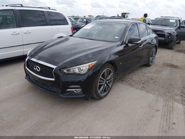45624456 :رقم المزاد ، JN1BV7AP9EM671930 vin ، 2014 Infiniti Q50 Premium مزاد بيع
