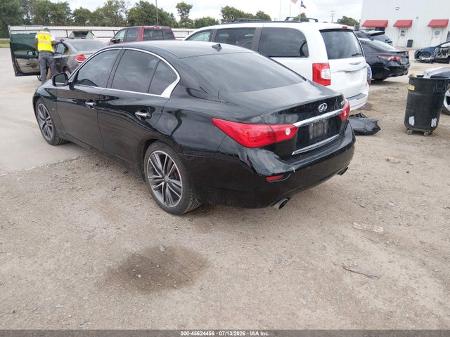 45624456 :رقم المزاد ، JN1BV7AP9EM671930 vin ، 2014 Infiniti Q50 Premium مزاد بيع