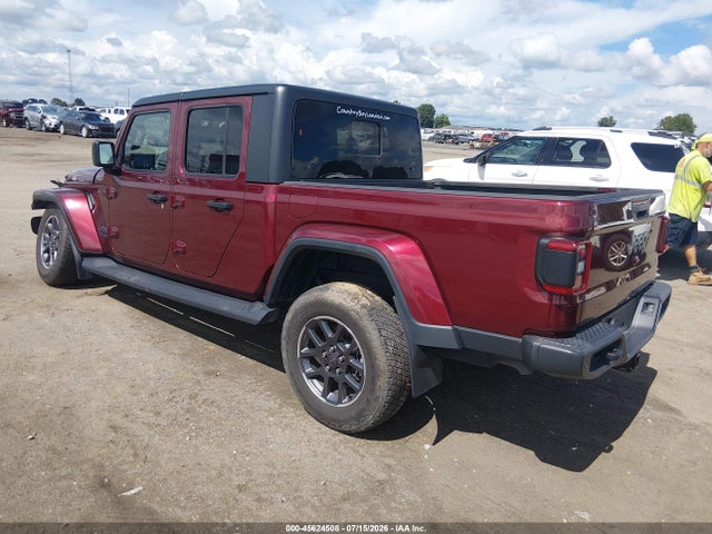 2021 Jeep Gladiator 80th Anniversary 4x4 მანქანა იყიდება აუქციონზე, vin: 1C6HJTAG2ML518135, აუქციონის ნომერი: 45624508