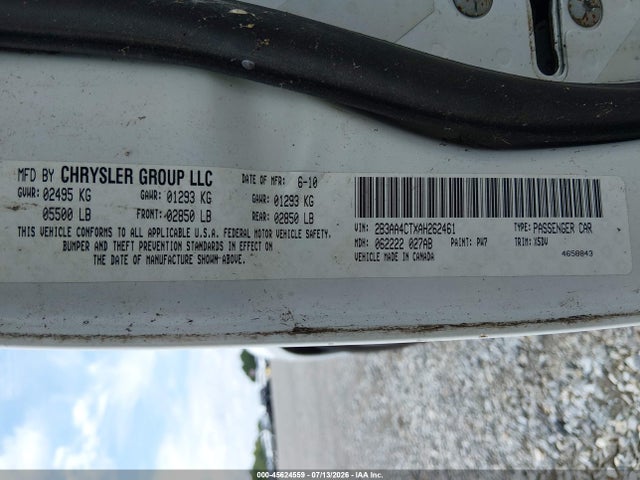 Продаж на аукціоні авто 2010 Dodge Charger, vin: 2B3AA4CTXAH262461, номер лоту: 45624559