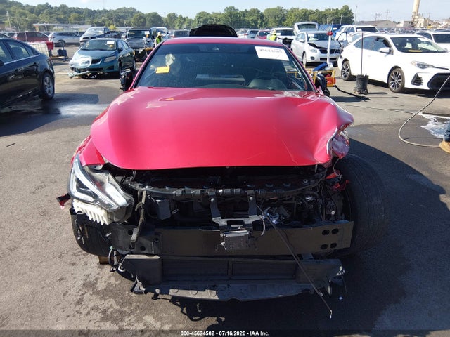 2020 Infiniti Q60 Red Sport 400 Awd მანქანა იყიდება აუქციონზე, vin: JN1FV7ELXLM460354, აუქციონის ნომერი: 45624582
