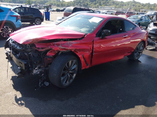 2020 Infiniti Q60 Red Sport 400 Awd მანქანა იყიდება აუქციონზე, vin: JN1FV7ELXLM460354, აუქციონის ნომერი: 45624582