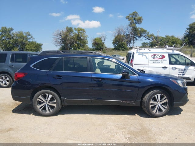 45624609 :رقم المزاد ، 4S4BSAKC7J3222885 vin ، 2018 Subaru Outback 2.5i Limited مزاد بيع