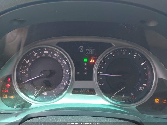 Aukcja sprzedaży 2008 Lexus Is 250, vin: JTHCK262785018777, numer aukcji: 45624658
