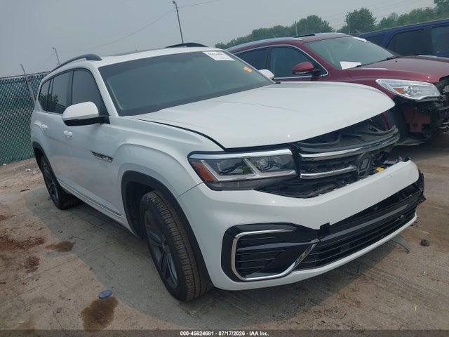 2021 Volkswagen Atlas 3.6l V6 Se W/technology R-line მანქანა იყიდება აუქციონზე, vin: 1V2RR2CAXMC597254, აუქციონის ნომერი: 45624681