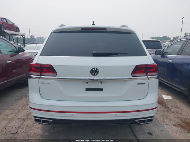 2021 Volkswagen Atlas 3.6l V6 Se W/technology R-line მანქანა იყიდება აუქციონზე, vin: 1V2RR2CAXMC597254, აუქციონის ნომერი: 45624681