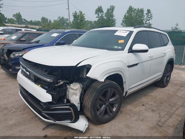 2021 Volkswagen Atlas 3.6l V6 Se W/technology R-line მანქანა იყიდება აუქციონზე, vin: 1V2RR2CAXMC597254, აუქციონის ნომერი: 45624681