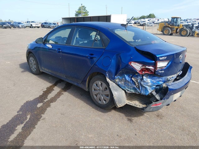 2020 Kia Rio S მანქანა იყიდება აუქციონზე, vin: 3KPA24ADXLE317934, აუქციონის ნომერი: 45624693