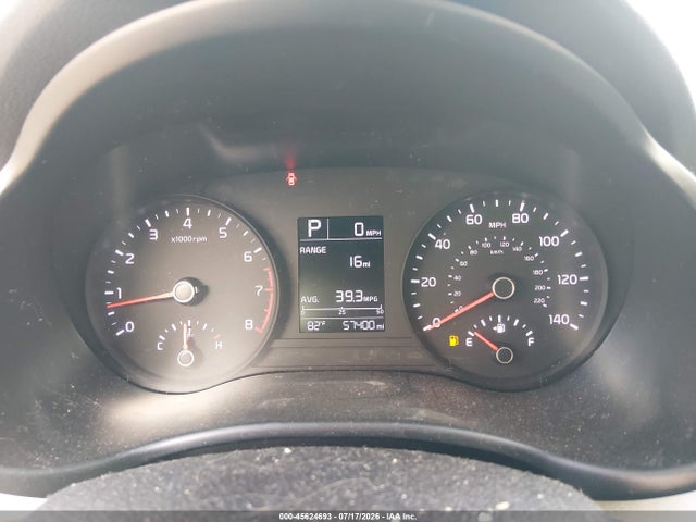 2020 Kia Rio S მანქანა იყიდება აუქციონზე, vin: 3KPA24ADXLE317934, აუქციონის ნომერი: 45624693