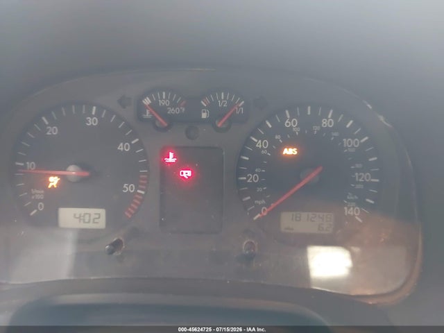 2002 Volkswagen Jetta Gls Tdi მანქანა იყიდება აუქციონზე, vin: 3VWSP69M52M073973, აუქციონის ნომერი: 45624725