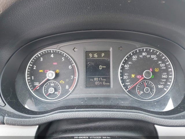45624826 :رقم المزاد ، 1VWAT7A39FC078732 vin ، 2015 Volkswagen Passat 1.8t Wolfsburg Edition مزاد بيع