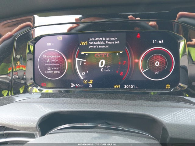 2023 Volkswagen Golf Gti 2.0t Autobahn მანქანა იყიდება აუქციონზე, vin: WVWWA7CD0PW211186, აუქციონის ნომერი: 45624890