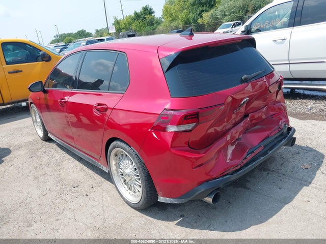 2023 Volkswagen Golf Gti 2.0t Autobahn მანქანა იყიდება აუქციონზე, vin: WVWWA7CD0PW211186, აუქციონის ნომერი: 45624890