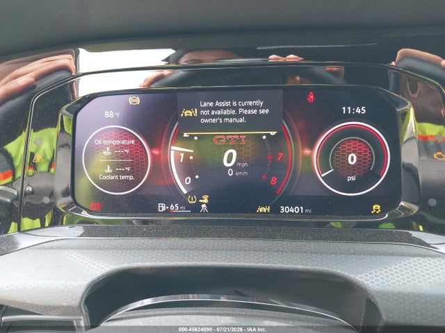 2023 Volkswagen Golf Gti 2.0t Autobahn მანქანა იყიდება აუქციონზე, vin: WVWWA7CD0PW211186, აუქციონის ნომერი: 45624890