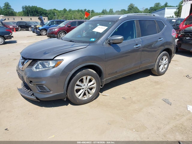 Продажа на аукционе авто 2016 Nissan Rogue Sv, vin: KNMAT2MV0GP693201, номер лота: 45624922