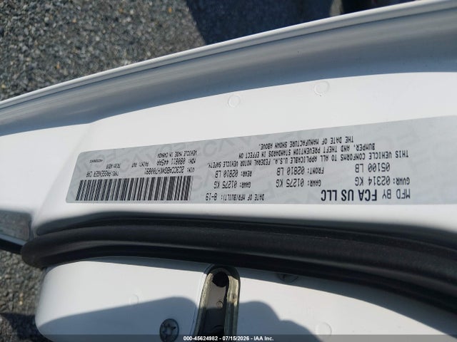Продажа на аукционе авто 2019 Chrysler 300 300s, vin: 2C3CCABGXKH700891, номер лота: 45624982