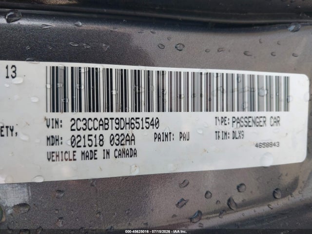 Aukcja sprzedaży 2013 Chrysler 300 300s, vin: 2C3CCABT9DH651540, numer aukcji: 45625016
