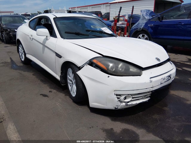 Продажа на аукционе авто 2007 Hyundai Tiburon Gs, vin: KMHHM66D17U255775, номер лота: 45625017