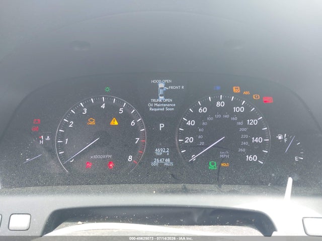 Продажа на аукционе авто 2007 Lexus Ls 460, vin: JTHBL46F775032121, номер лота: 45625073