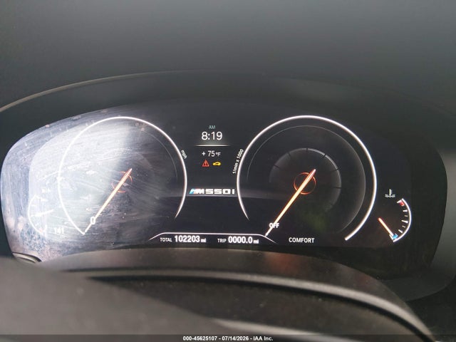 45625107 :رقم المزاد ، WBAJB9C54KB288345 vin ، 2019 Bmw M550i Xdrive مزاد بيع