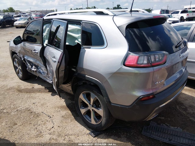 Aukcja sprzedaży 2019 Jeep Cherokee Limited 4x4, vin: 1C4PJMDXXKD438238, numer aukcji: 45625137